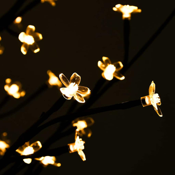 Copac cu flori de cireș, alb cald, 200 LED-uri, 180 cm WALTI