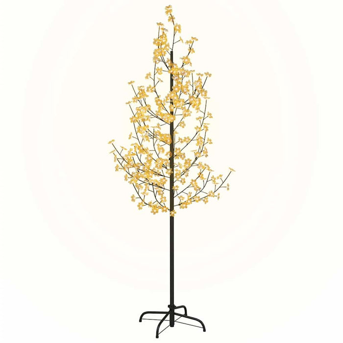 Copac cu flori de cireș cu LED, 220 LED-uri alb calde, 220 cm WALTI