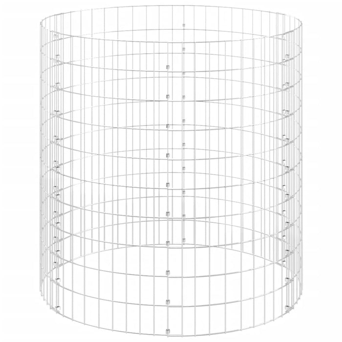 Compostor de grădină, Ø100x100 cm, oțel galvanizat - WALTI WALTI