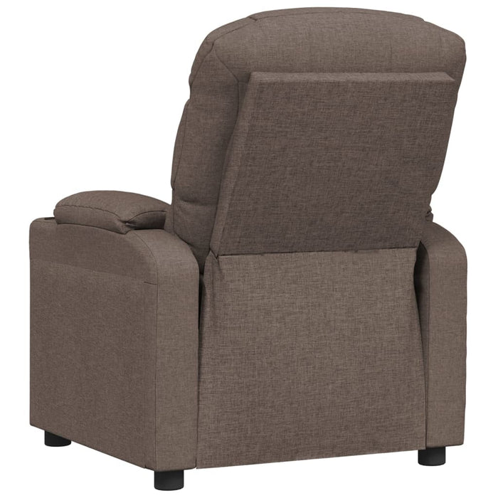 Fotoliu rabatabil, gri taupe, material textil - WALTI WALTI