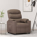 Fotoliu rabatabil, gri taupe, material textil - WALTI WALTI