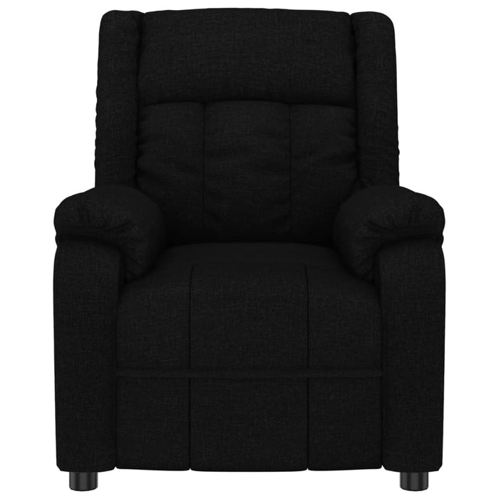 Fotoliu rabatabil, negru, material textil - WALTI WALTI