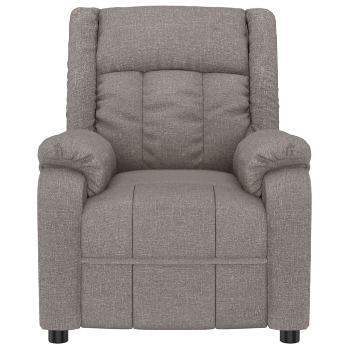 Fotoliu rabatabil, gri taupe, material textil - WALTI WALTI