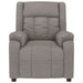 Fotoliu rabatabil, gri taupe, material textil - WALTI WALTI