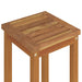 Set mobilier de bar de grădină, 5 piese, lemn masiv de acacia - WALTI WALTI