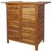 Set mobilier de bar de grădină, 3 piese, lemn masiv de acacia - WALTI WALTI