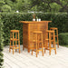 Set mobilier de bar de grădină, 5 piese, lemn masiv de acacia - WALTI WALTI