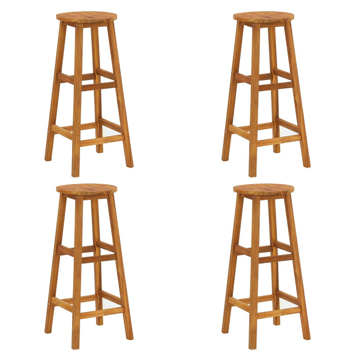 Set mobilier de bar de grădină, 5 piese, lemn masiv de acacia - WALTI WALTI
