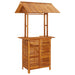 Set mobilier de bar de grădină, 3 piese, lemn masiv de acacia - WALTI WALTI