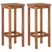 Set mobilier de bar de grădină, 3 piese, lemn masiv de acacia - WALTI WALTI