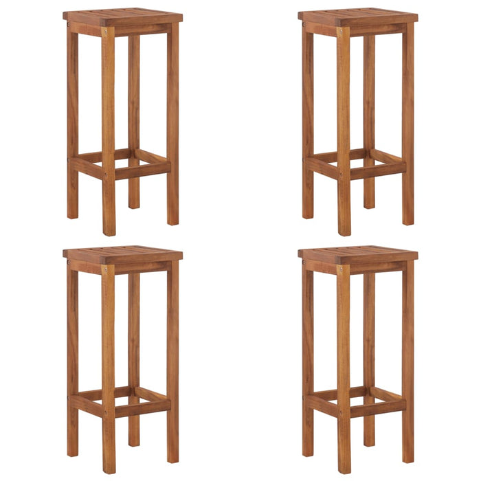 Set mobilier de bar de grădină, 5 piese, lemn masiv de acacia - WALTI WALTI