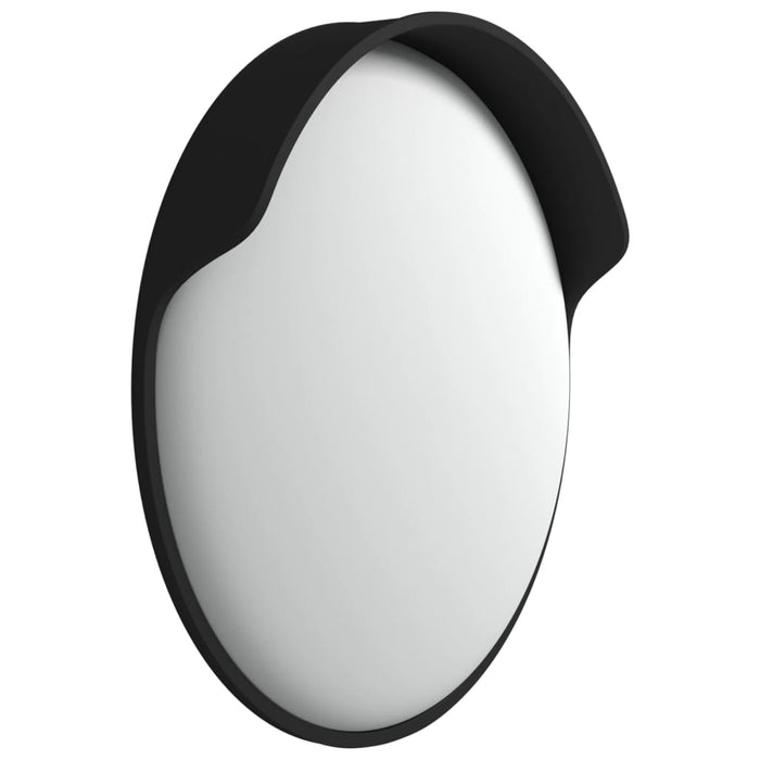 Oglindă convexă de exterior, neagră, Ø45 cm, policarbonat WALTI