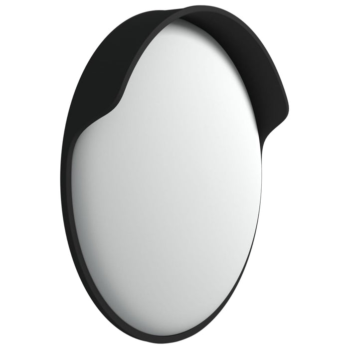 Oglindă convexă de exterior, neagră, Ø60 cm, policarbonat WALTI