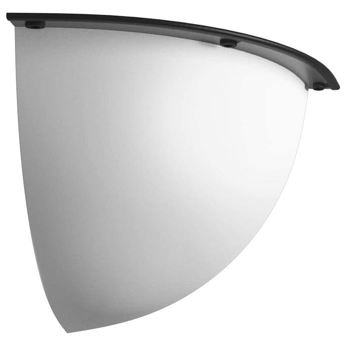 Oglinzi de trafic sfert de cupolă, 2 buc., Ø80 cm, acril WALTI