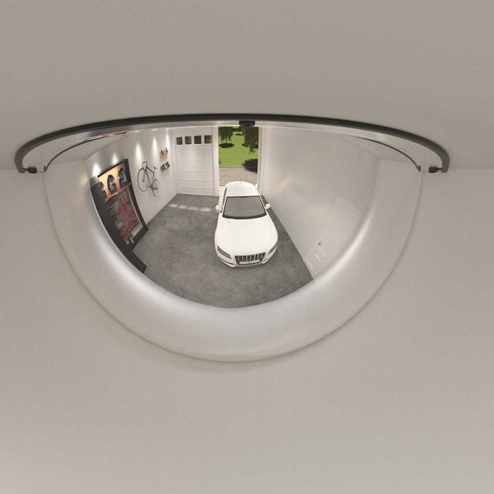 Oglinzi de trafic jumătate de cupolă, 2 buc., Ø60 cm, acril WALTI