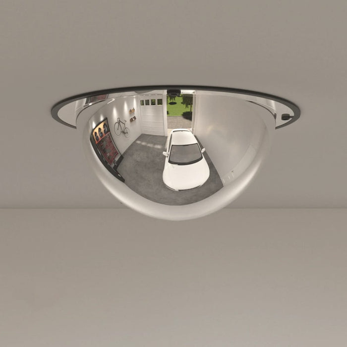 Oglindă circulară cu cupolă completă, Ø30 cm, acrilică WALTI