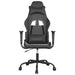 Scaun de gaming de masaj, negru, piele ecologică - WALTI WALTI