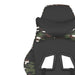 Scaun de gaming masaj/suport picioare negru/Camuflaj piele eco - WALTI WALTI