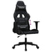 Scaun de gaming de masaj, negru, piele ecologică - WALTI WALTI