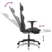 Scaun de gaming masaj/suport picioare negru/Camuflaj piele eco - WALTI WALTI