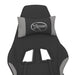 Scaun gaming cu masaj/suport picioare, negru/gri deschis textil - WALTI WALTI
