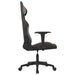 Scaun de gaming cu masaj, negru și taupe, material textil - WALTI WALTI