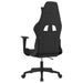Scaun de gaming cu masaj, negru și albastru, material textil - WALTI WALTI