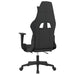 Scaun de gaming cu masaj/suport picioare, negru/albastru textil - WALTI WALTI