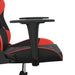 Scaun de gaming de masaj, negru și roșu, piele ecologică - WALTI WALTI