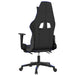 Scaun de gaming masaj/suport picioare negru/albastru piele eco - WALTI WALTI
