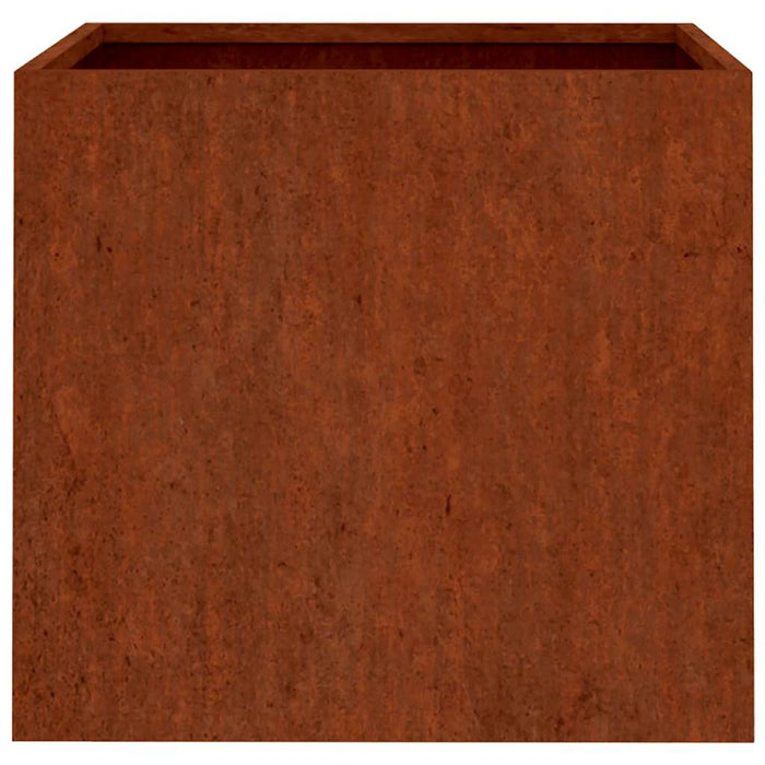 Jardiniere, 2 buc., 32x30x29 cm, oțel corten - WALTI WALTI