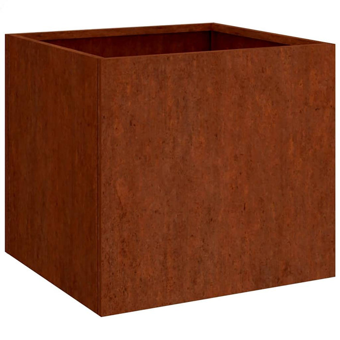 Jardinieră, 49x47x46 cm, oțel corten - WALTI WALTI