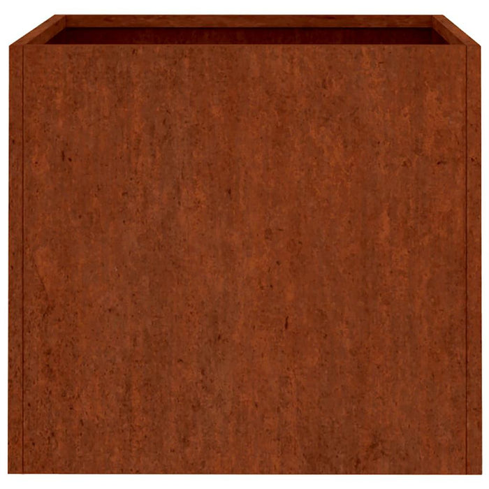 Jardinieră, 49x47x46 cm, oțel corten - WALTI WALTI