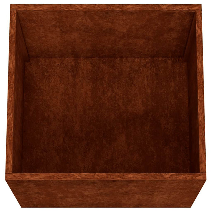 Jardinieră, 49x47x46 cm, oțel corten - WALTI WALTI