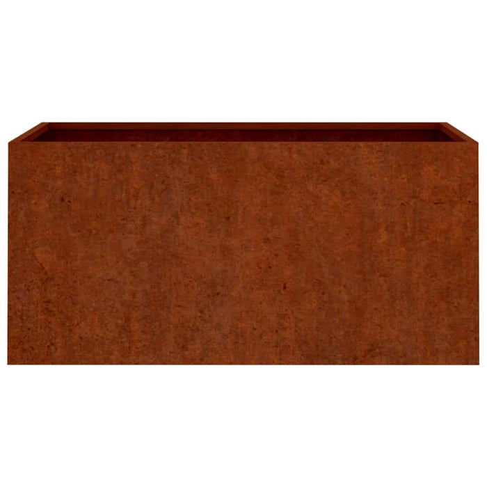Jardinieră, 62x30x29 cm, oțel corten - WALTI WALTI