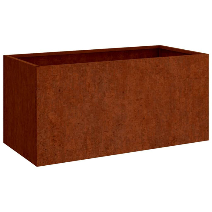 Jardinieră, 62x40x39 cm, oțel corten - WALTI WALTI