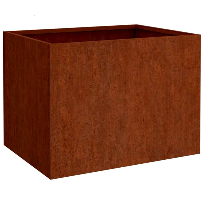 Jardinieră, 62x47x46 cm, oțel corten - WALTI WALTI
