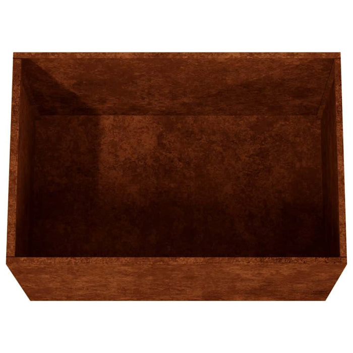 Jardinieră, 62x47x46 cm, oțel corten - WALTI WALTI