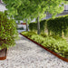 Borduri de gazon 10 buc. 10x103 cm oțel Corten flexibil - WALTI WALTI