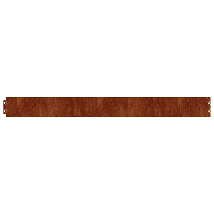 Borduri de gazon 50 buc. 10x103 cm oțel Corten flexibil - WALTI WALTI