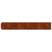 Borduri de gazon 10 buc. 15x103 cm oțel Corten flexibil - WALTI WALTI