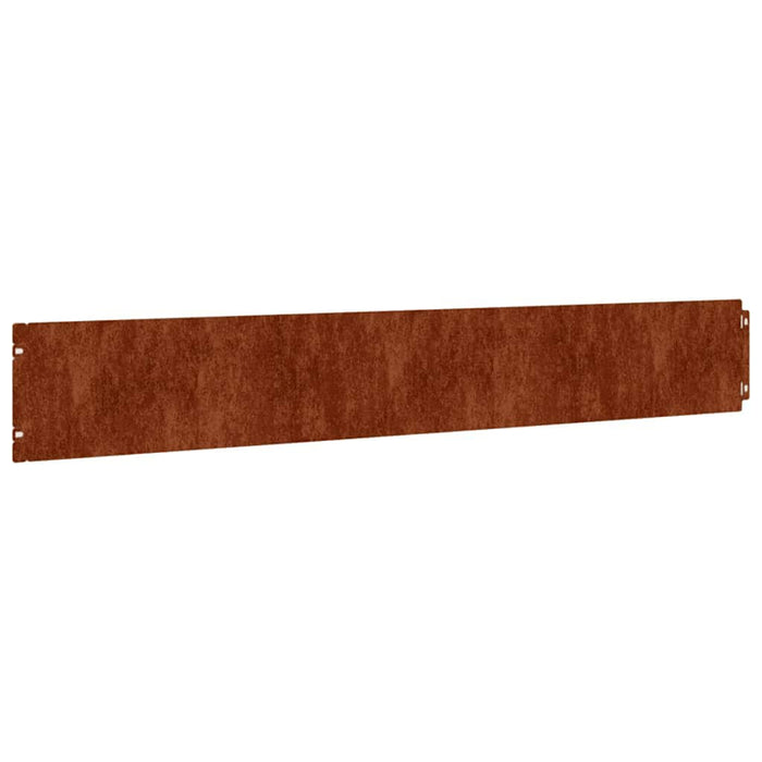 Borduri de gazon 50 buc. 15x103 cm oțel Corten flexibil - WALTI WALTI