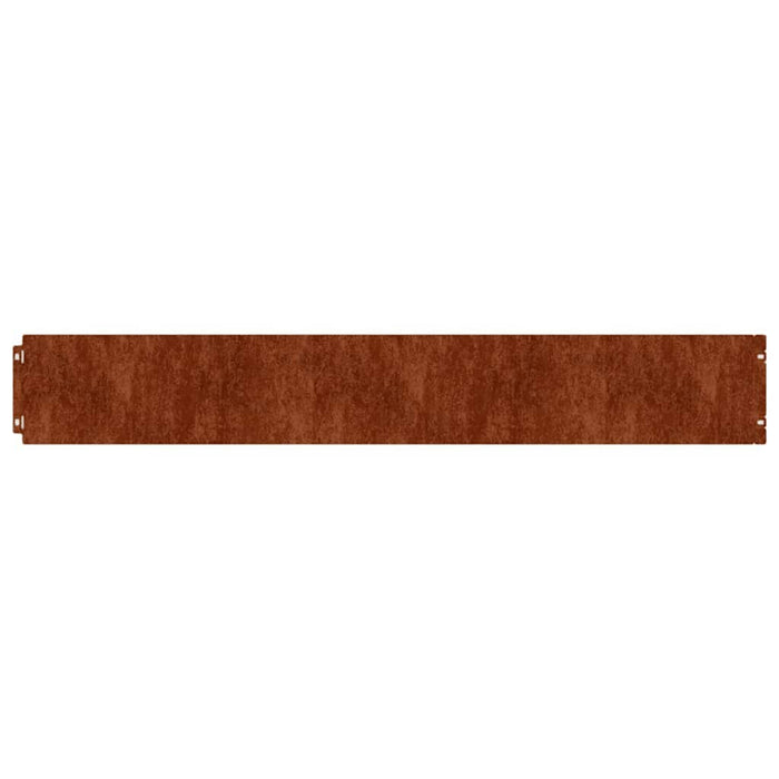 Borduri de gazon 50 buc. 15x103 cm oțel Corten flexibil - WALTI WALTI