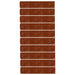 Borduri de gazon 10 buc. 20x103 cm oțel Corten flexibil - WALTI WALTI