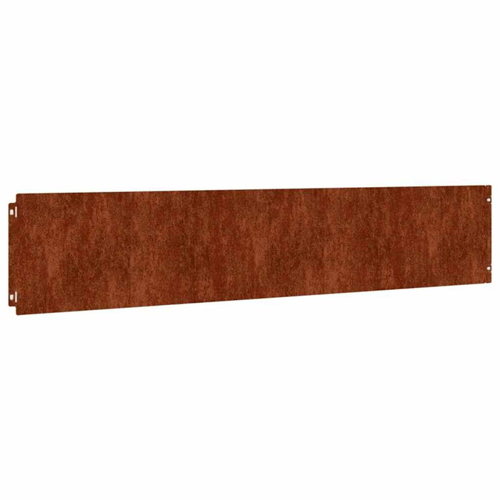 Borduri de gazon 10 buc. 20x103 cm oțel Corten flexibil - WALTI WALTI