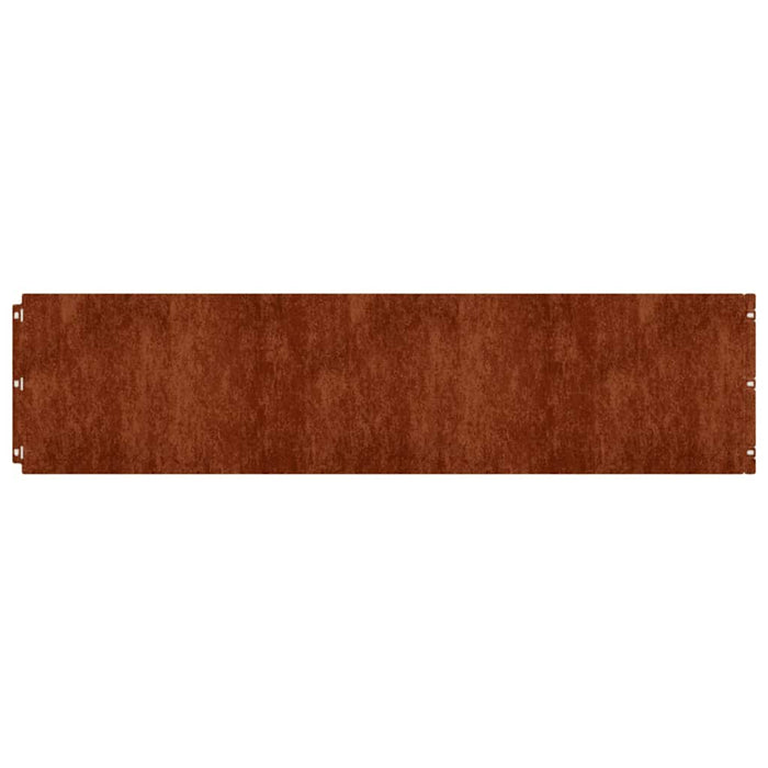Borduri de gazon 10 buc. 25x103 cm oțel Corten flexibil - WALTI WALTI