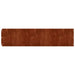Borduri de gazon 10 buc. 25x103 cm oțel Corten flexibil - WALTI WALTI