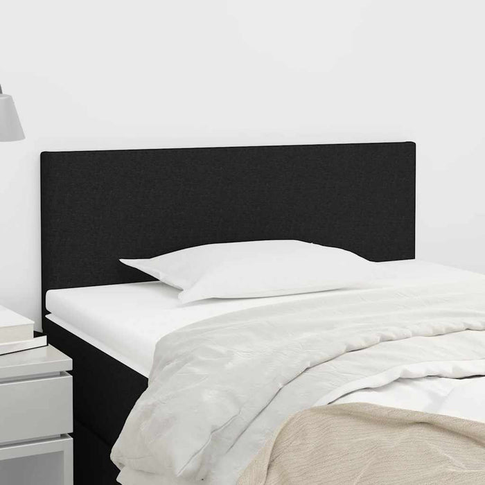 Tăblie de pat, negru, 80x5x78/88 cm, textil - WALTI WALTI