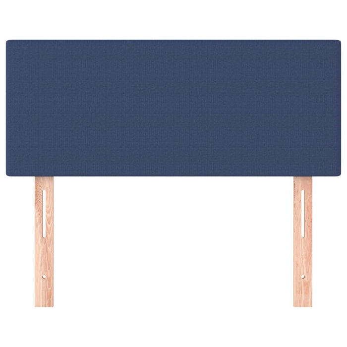 Tăblie de pat, albastru, 80x5x78/88 cm, textil - WALTI WALTI