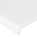 Tăblie de pat, alb, 80x5x78/88 cm, piele ecologică - WALTI WALTI